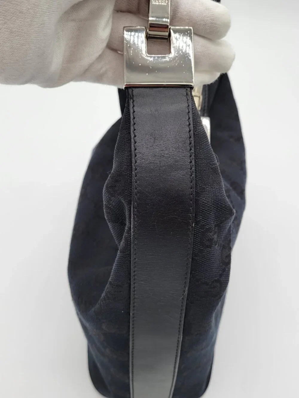 Vintage Tom Ford Era Gucci GG Canvas Hobo